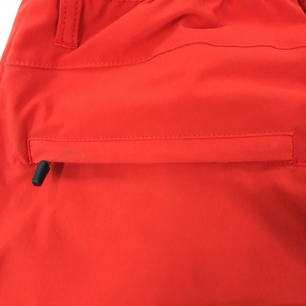 パーリーゲイツ パンツ レッド 蓄熱裏地 ドローコード レディース 0(S