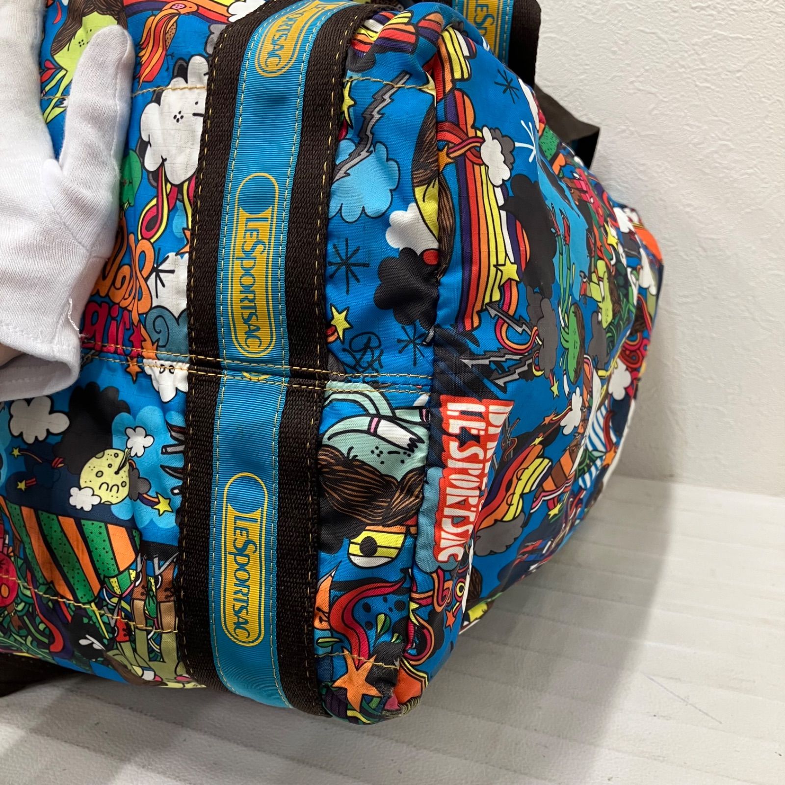 LESPORTSAC Artist In Residence ボストンバッグ大 6306 LeSportsac レスポートサック アーティストインレジデンス Artist