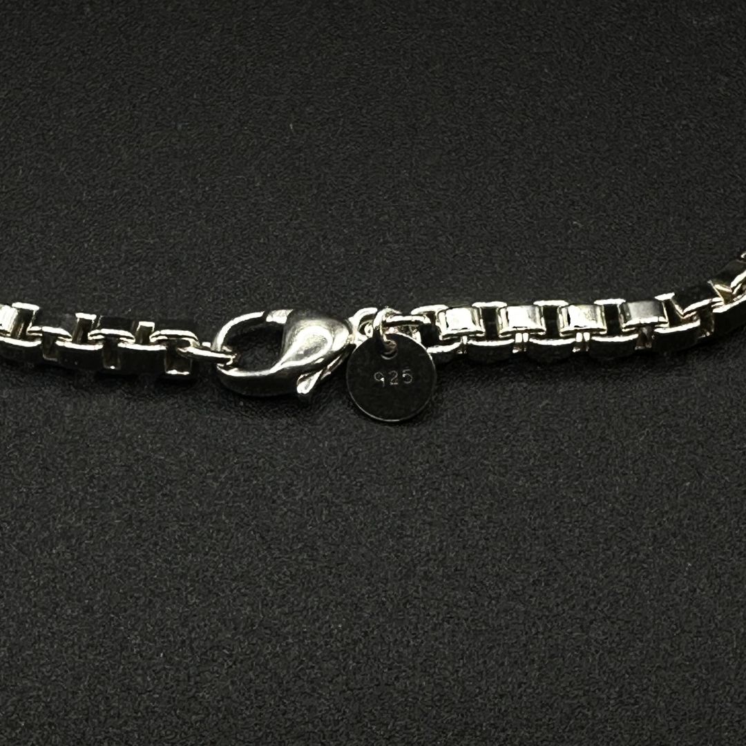 美品】Tiffany & Co ベネチアン チェーン ネックレス シルバー925