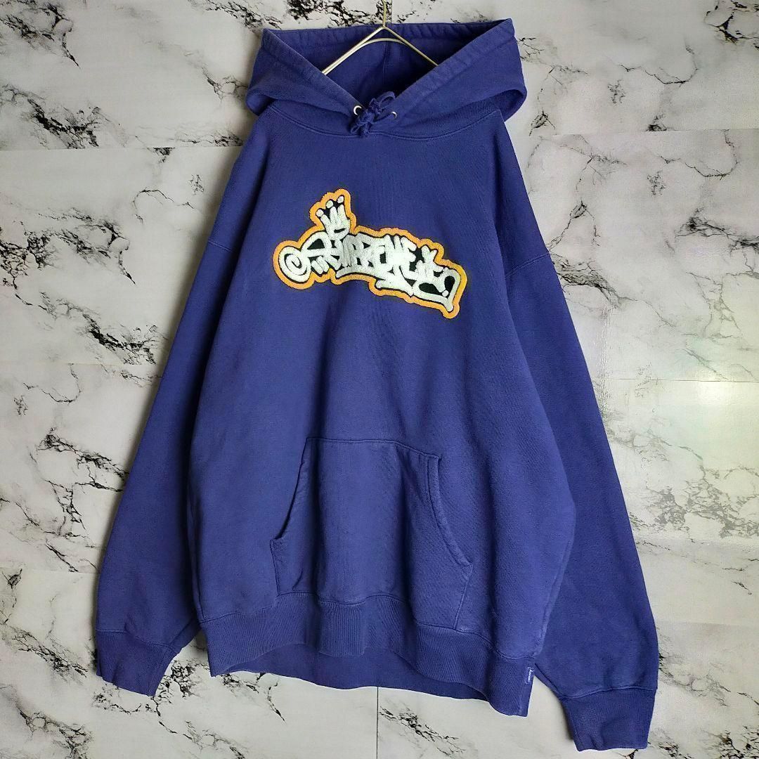 入手困難】Supreme シュプリーム Lサイズ☆センターパイルロゴ