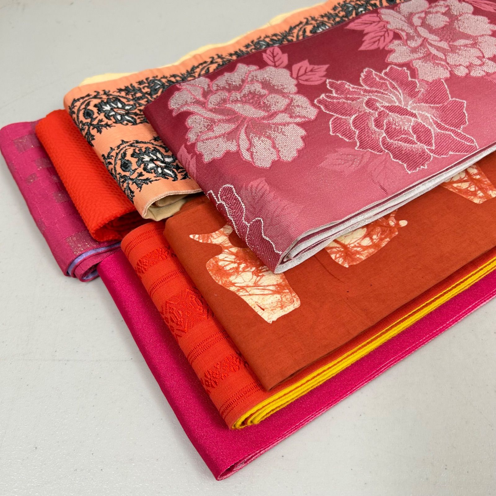 半幅帯 7本 まとめ売り リメイク材料 m-549 - メルカリ