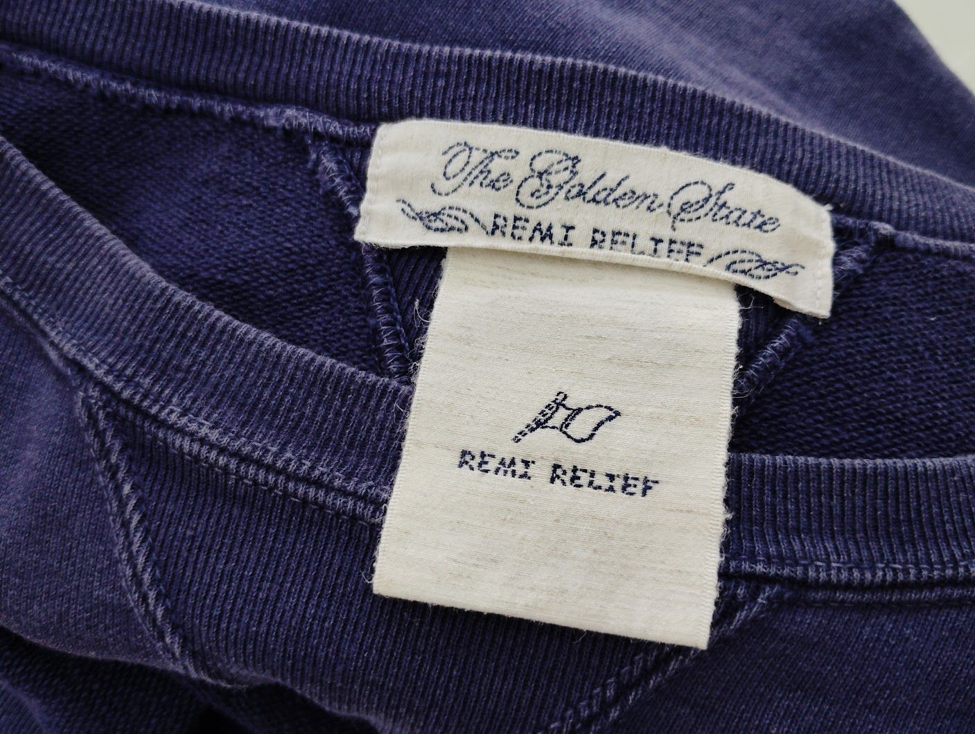 REMI RELIEF YALE スウェット XL ネイビー レミレリーフ ヴィンテージ