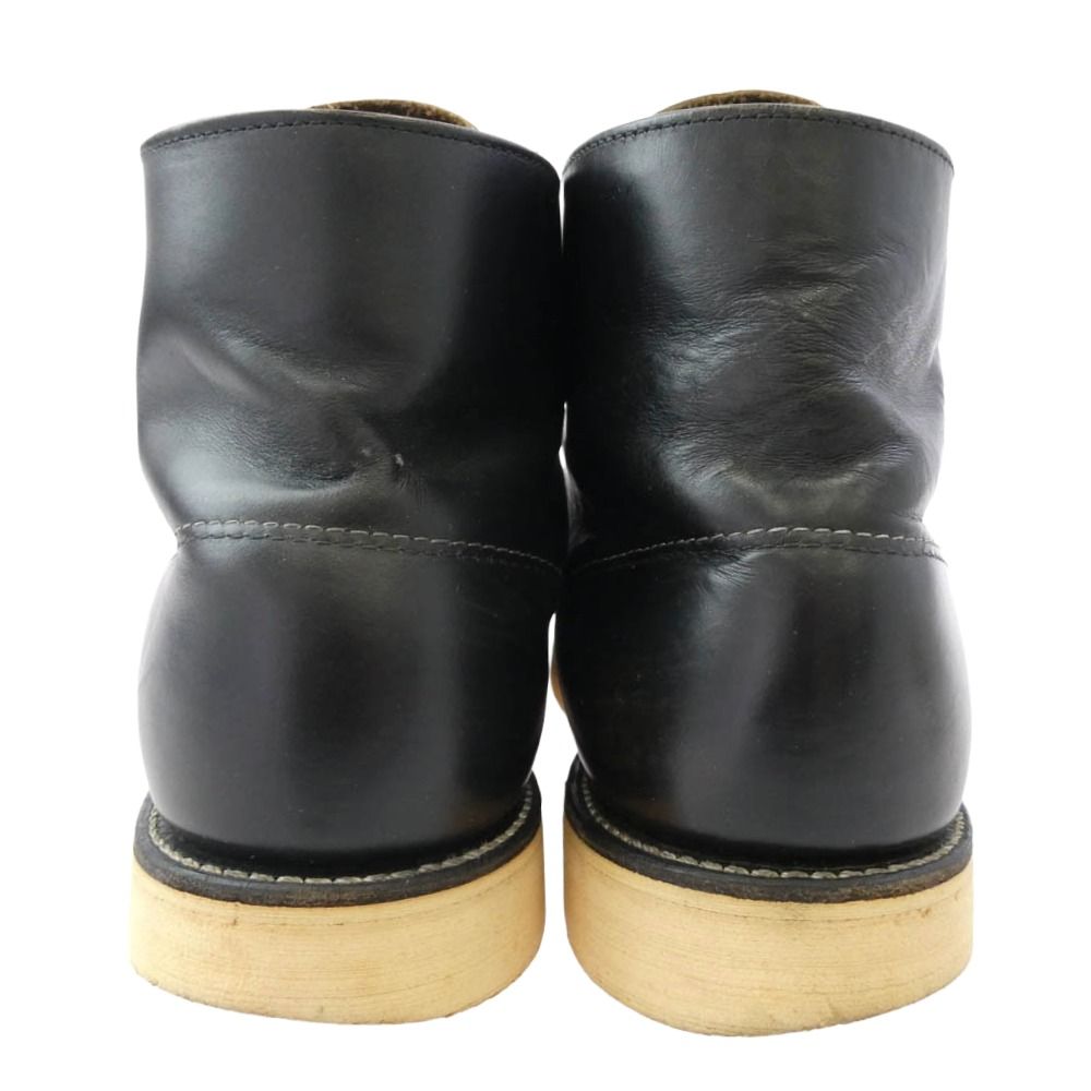 美中古 90s 四角犬タグ レッドウィング 8165 プレーントゥブーツ 8D REDWING レッドウイング 8165 8D 90年代 犬四角タグ ブーツ 美中古 90s