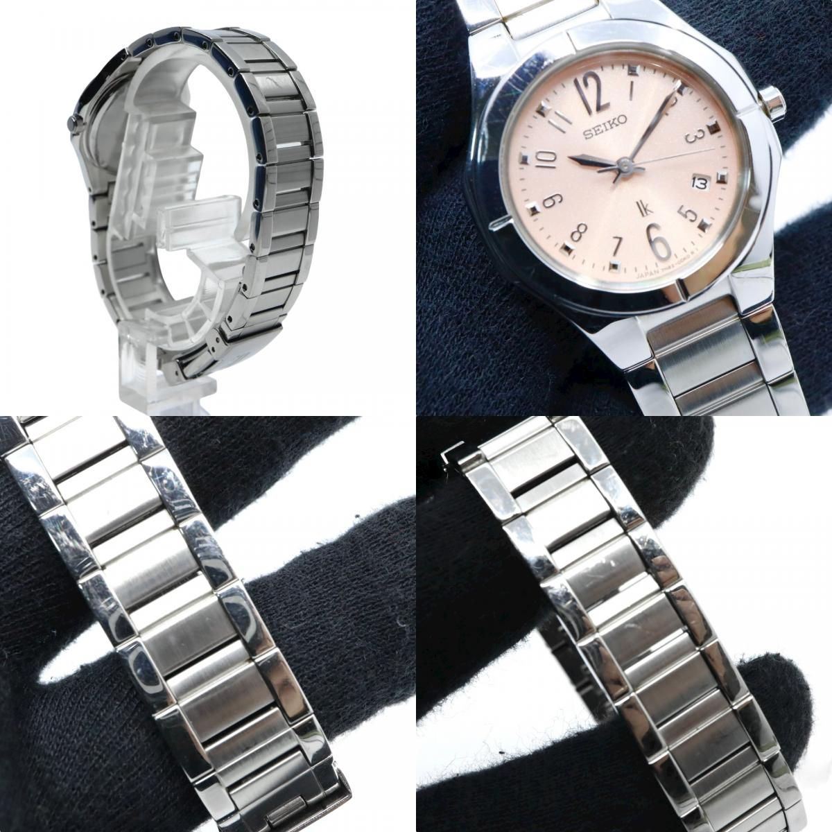 SEIKO セイコー LUKIA ルキア 7N82 ピンク文字盤 ステンレス
