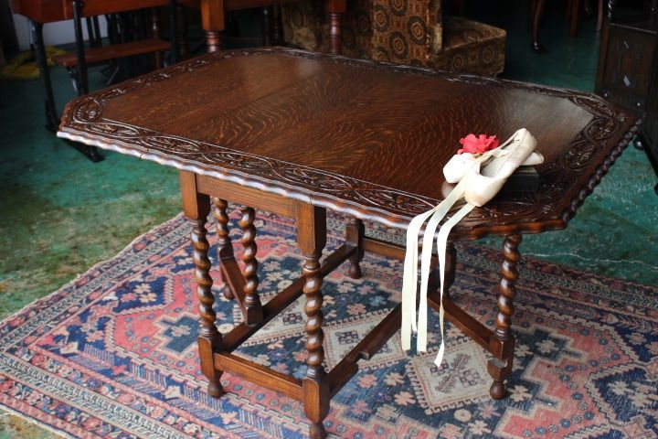 イギリス アンティーク 家具 ゲートレッグテーブル ダイニング 英国