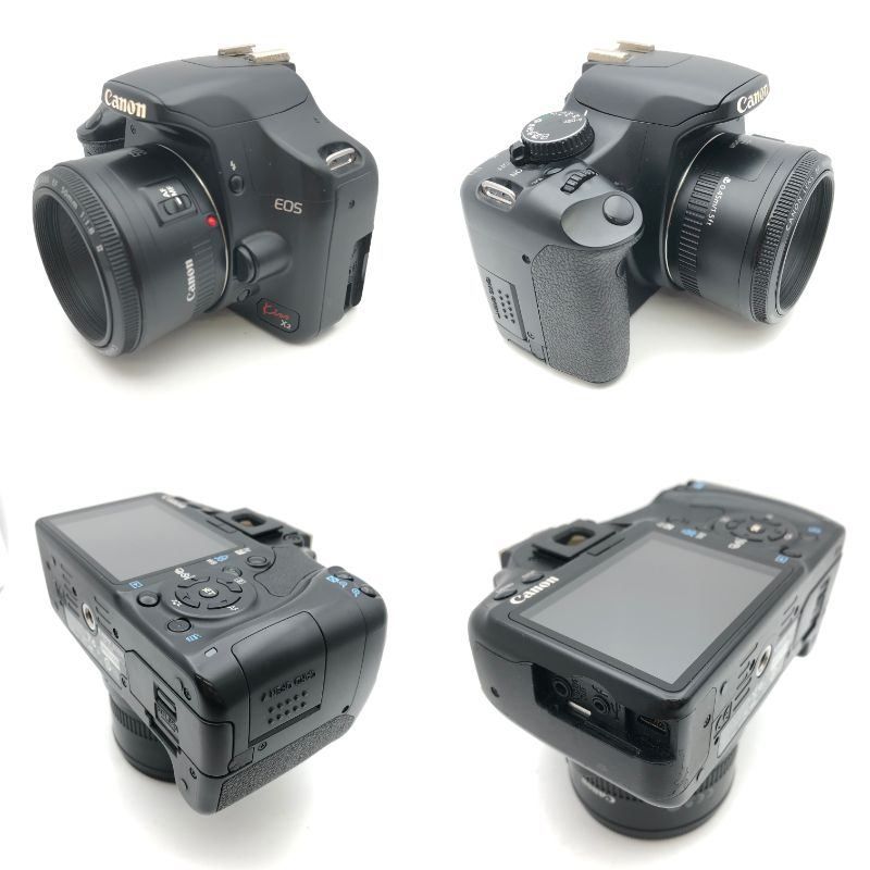 Canon EOS Kiss X2 + EF 50mm F1.8 II 単焦点レンズ セット デジタル