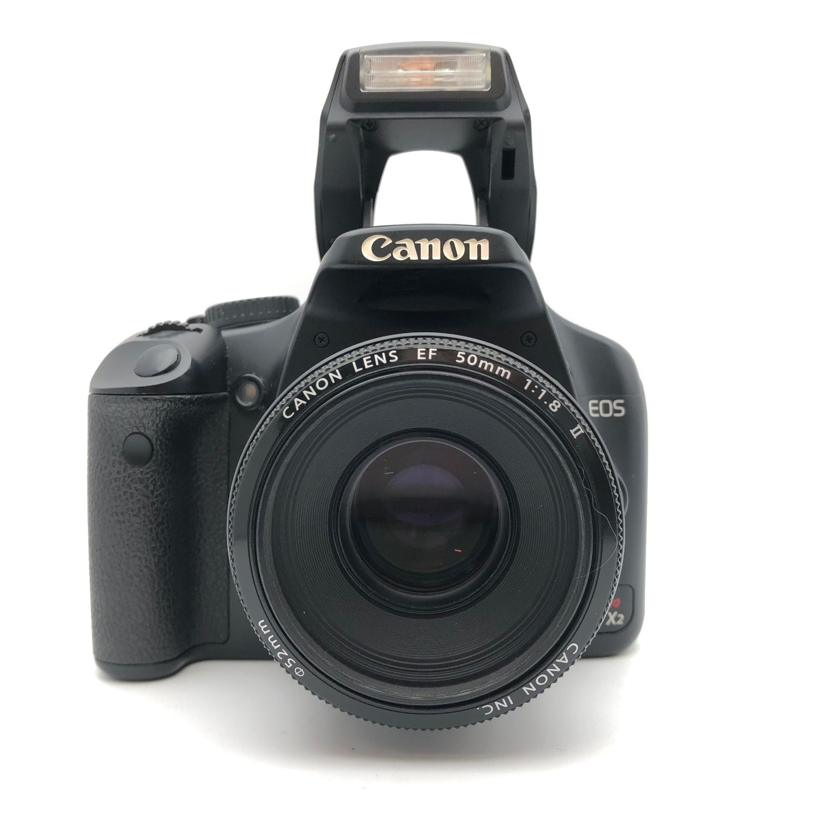 Canon EOS Kiss X2 + EF 50mm F1.8 II 単焦点レンズ セット デジタル