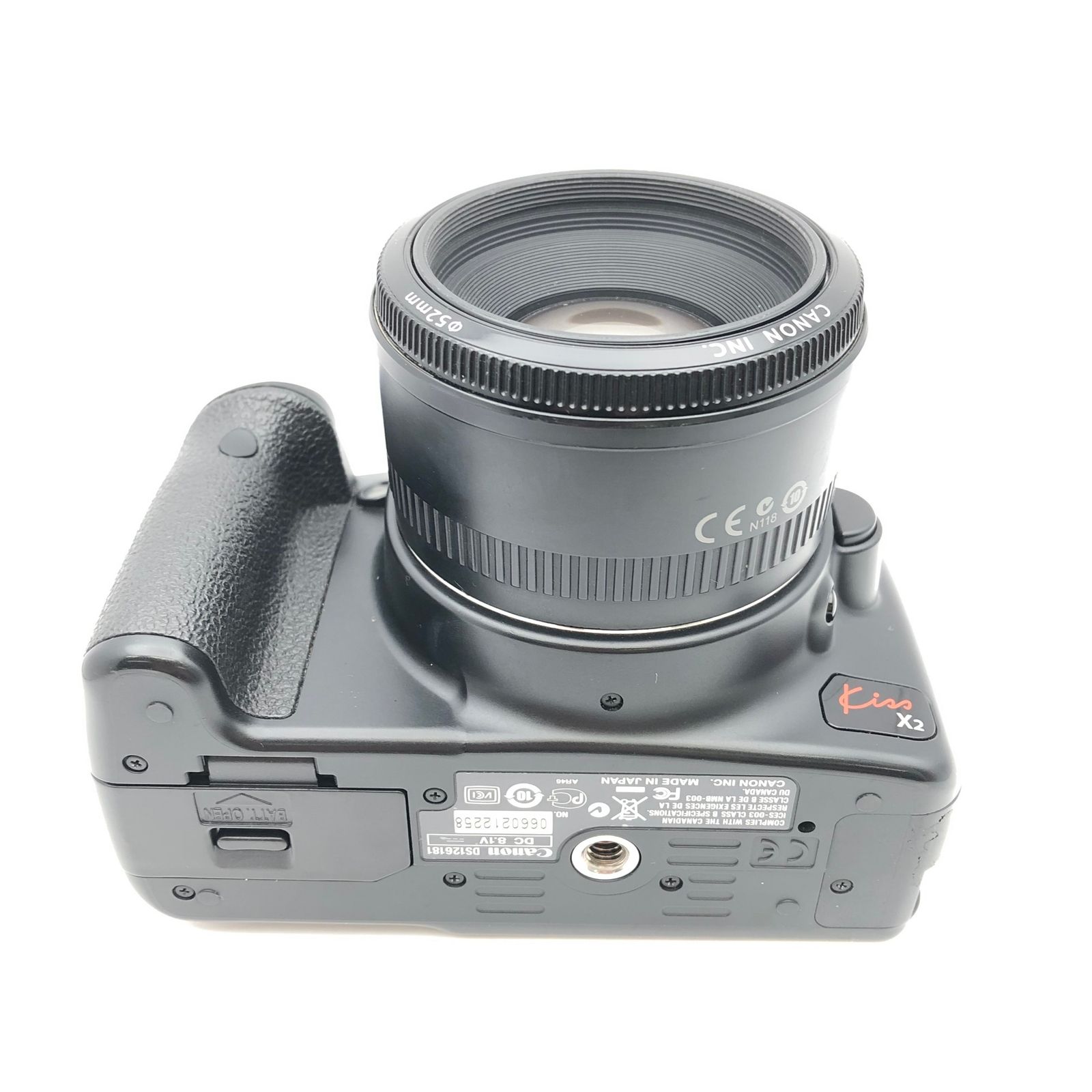 Canon EOS Kiss X2 + EF 50mm F1.8 II 単焦点レンズ セット デジタル