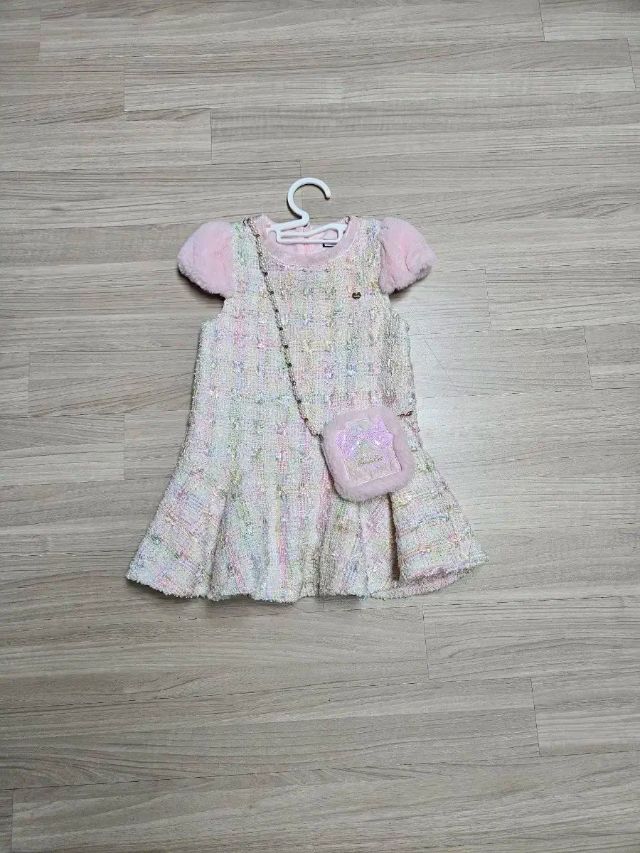 フレンチキャット ガールズ ツイード ONE PIECE 110 + Tシャツ 100 セット