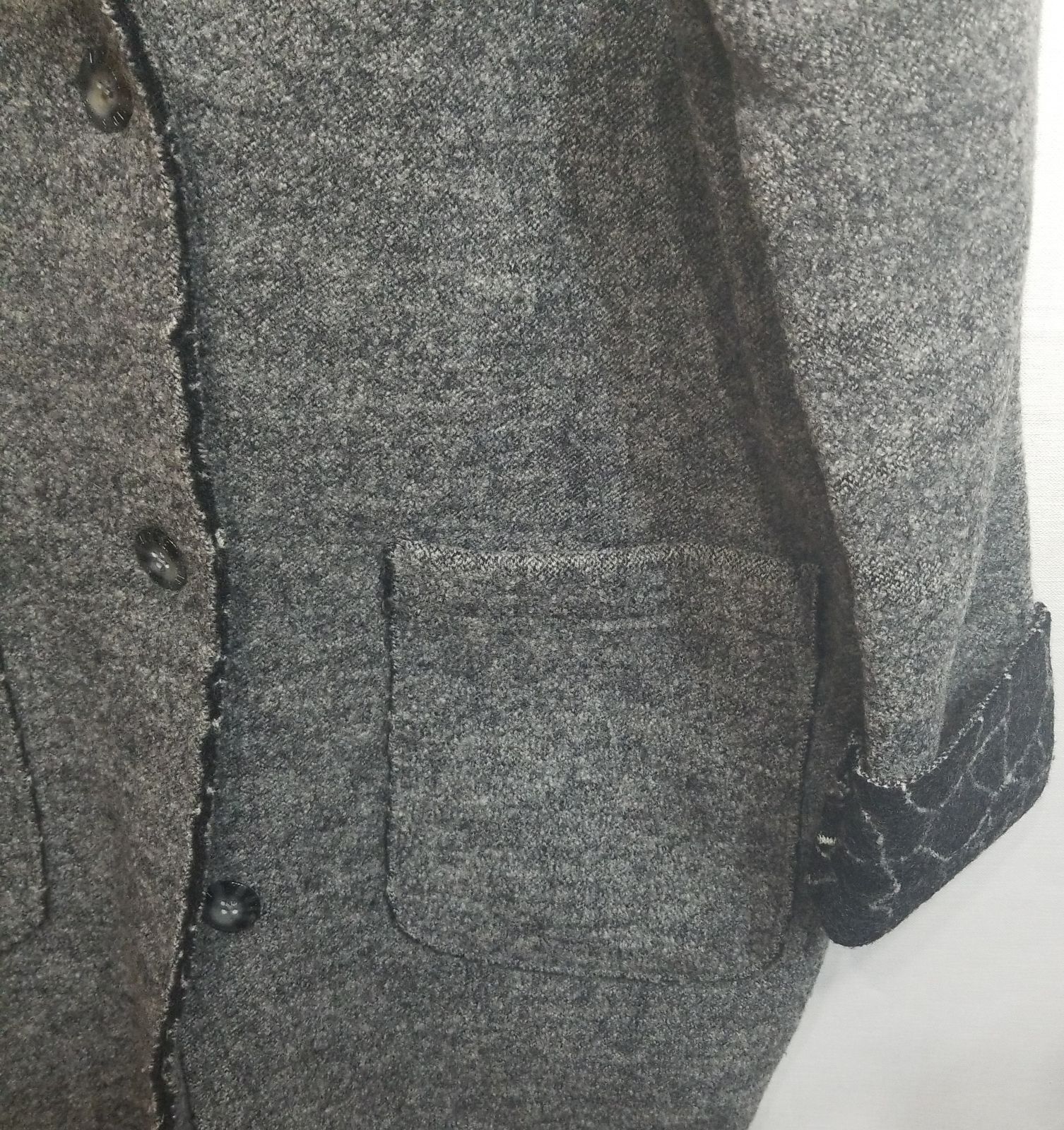 美品】DIESEL ディーゼル レディース グレーコート 圧縮ウールコート※M 