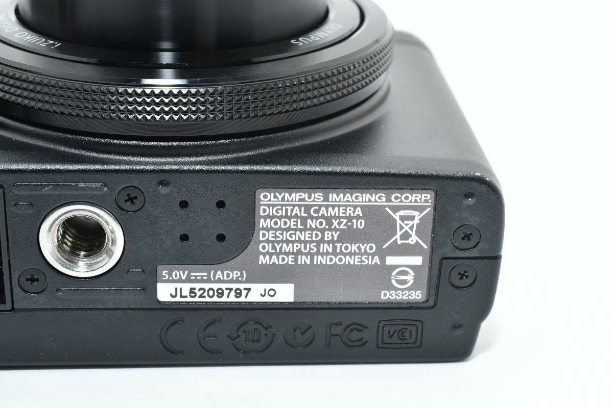 極美品｜OLYMPUS STYLUS XZ-10 1200万画素 裏面照射型CMOS F1.8-2.7