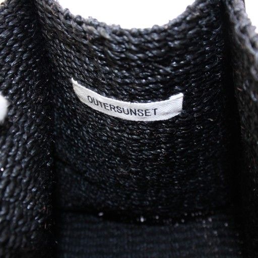 新品未使用・タグ付き OUTERSUNSET abaca カゴバッグ OUTERSUNSET 【アウターサンセット】 abaca basket bag BROWN（1119001）