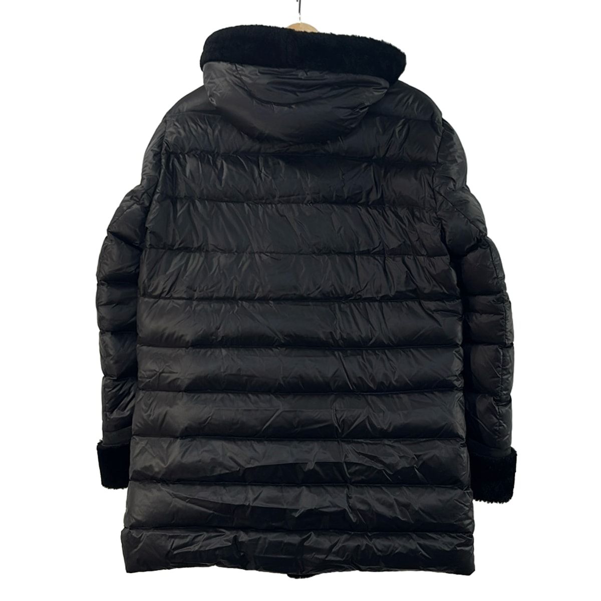 EMMETI(エンメティ) ダウンコート サイズ50 XL レディース美品 - 黒