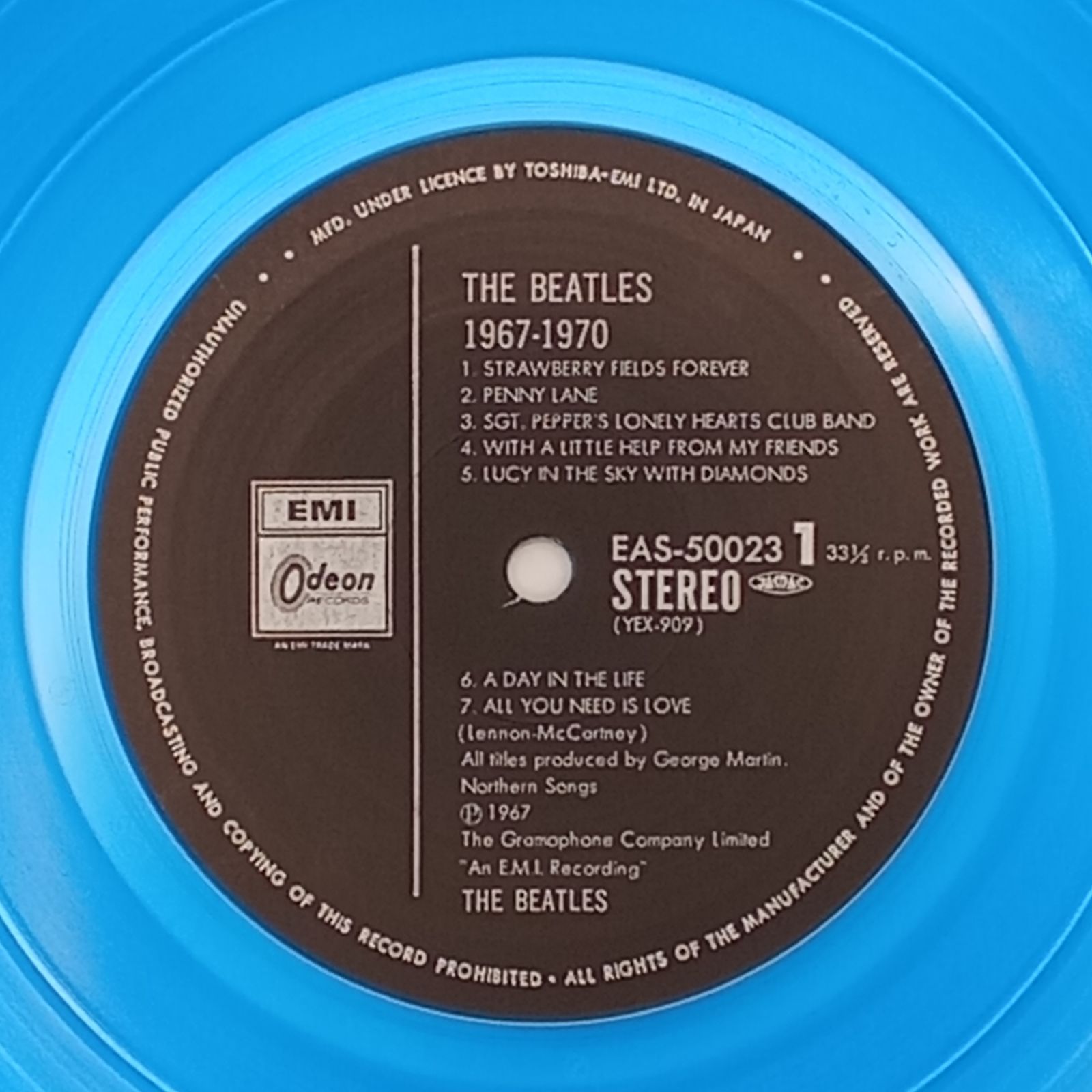 ビートルズ（The Beatles） – 1967‑1970（1967–1970 / Blue Album