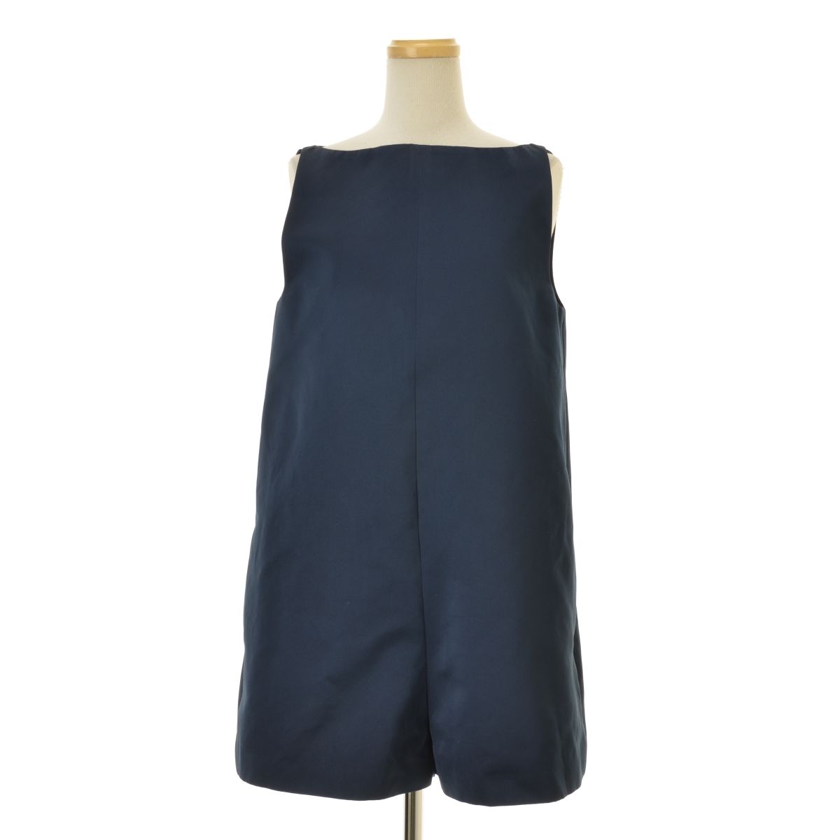 MADISONBLUE】25SS MB251-4003 BOAT NECK COMBINAISON SHORTS SATIN  