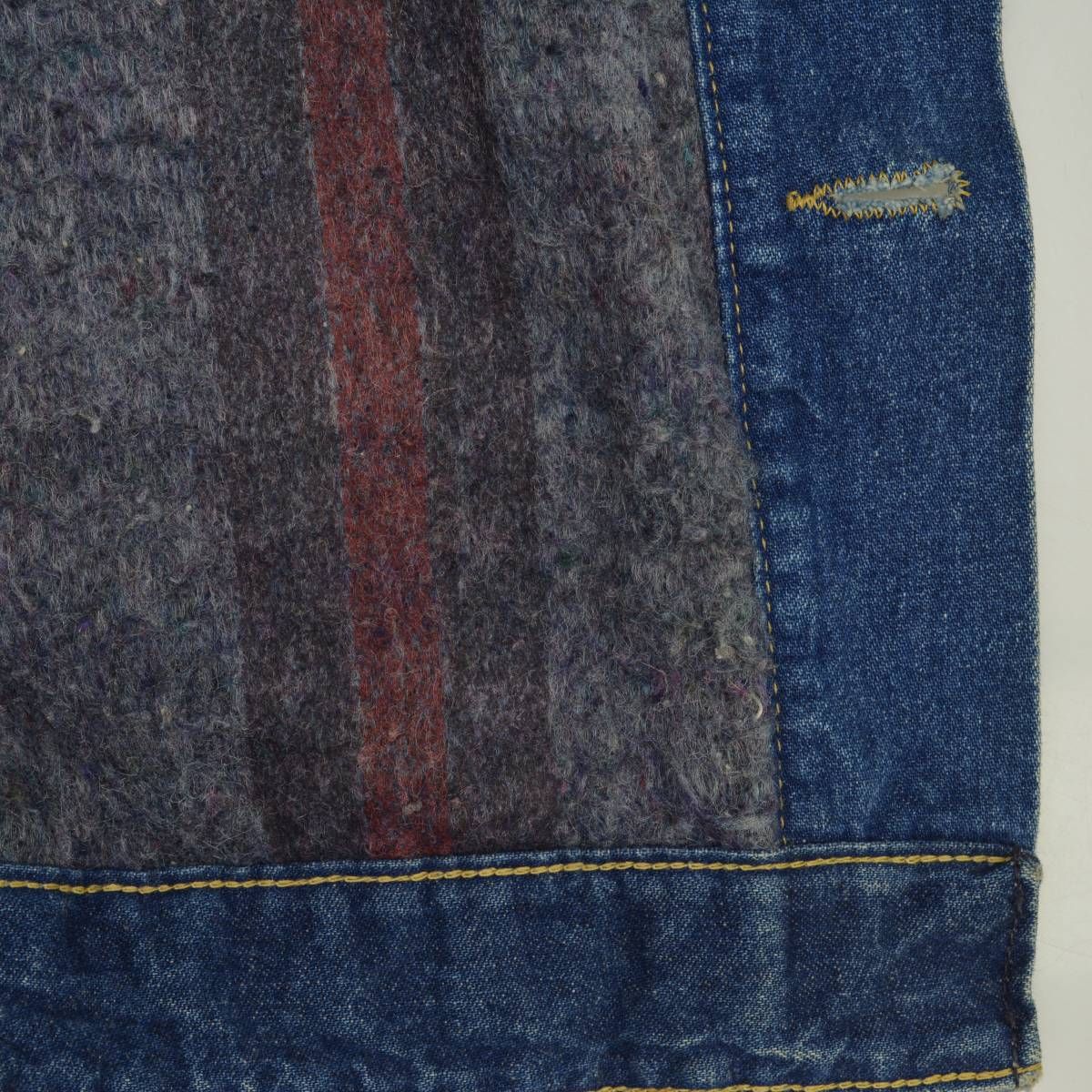 ROEBUCKS】80〜90s USA製 インナーブランケットデニムカバーオール