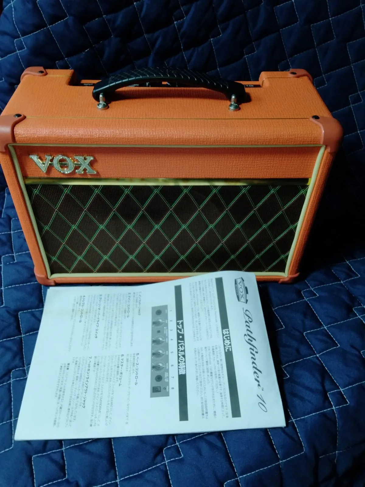 voxアンプ pathfinder 10 限定色 オレンジ色 v9106 VOX ギターアンプ