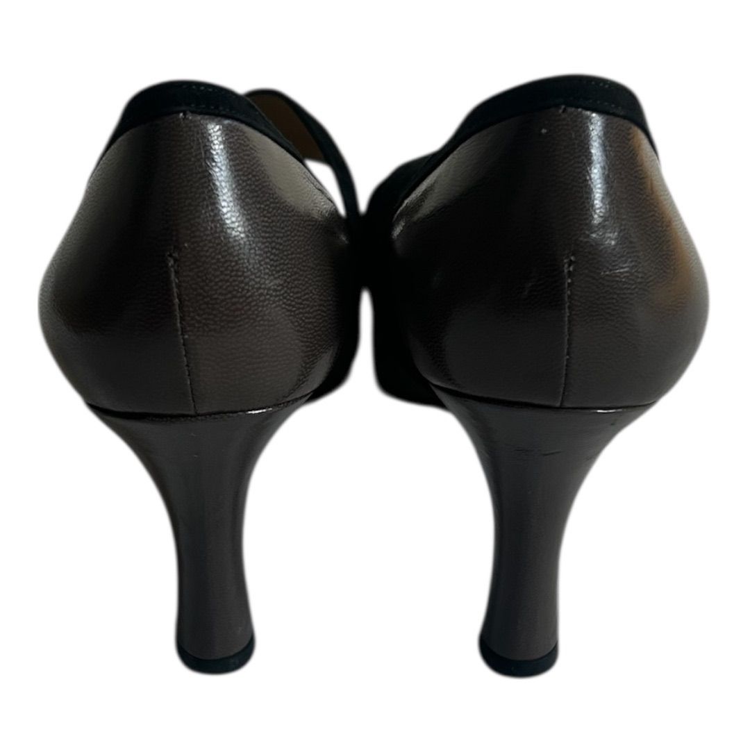 Z1607GINZA Kanematsu 銀座かねまつ パンプス ブラウン レディース