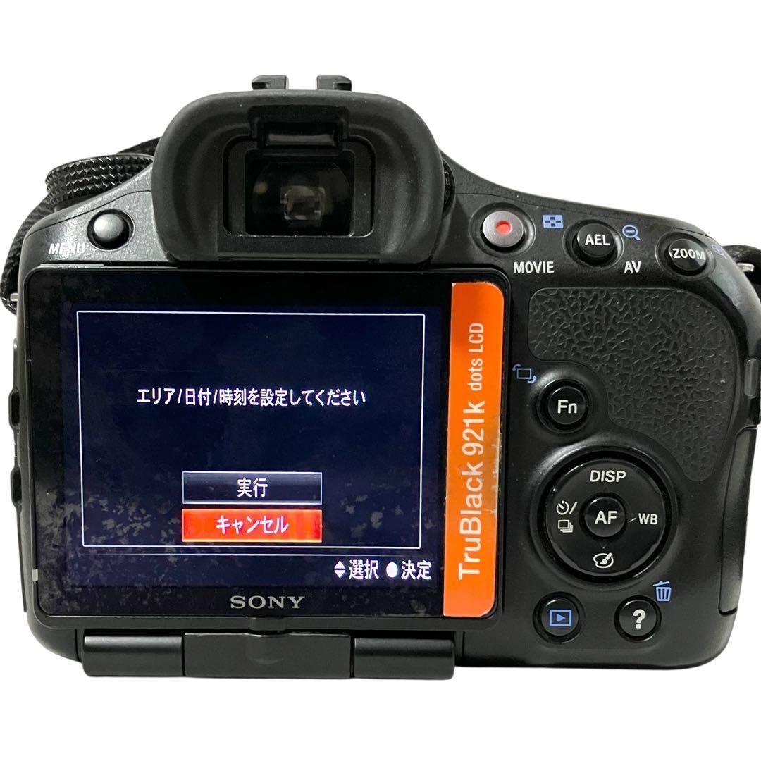 SONY α57 レンズキット（18-55mm SAM） 動作確認済み SONY α57 レンズ