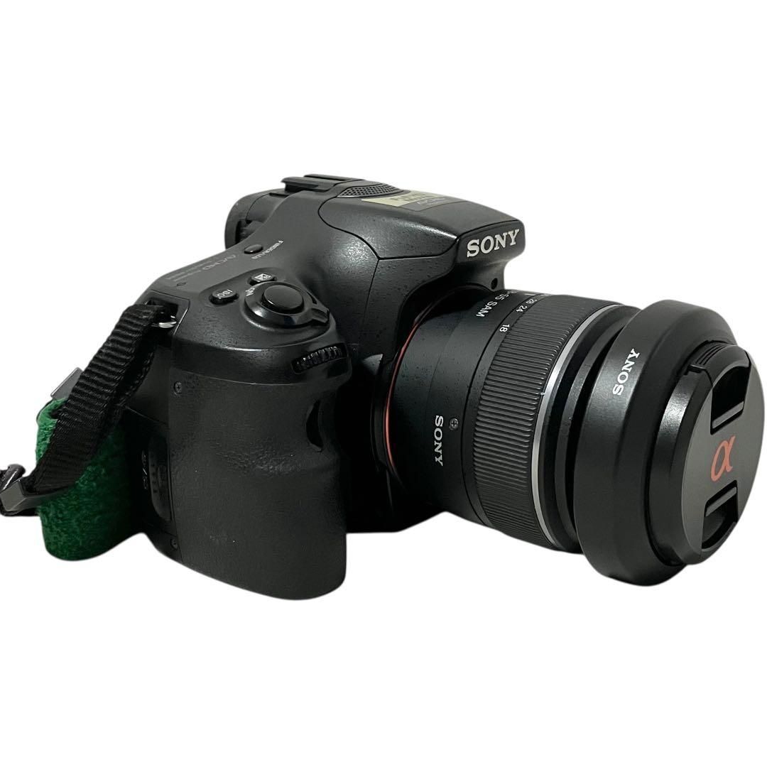 SONY ミラーレス一眼カメラ α57 ズームレンズキット DT 18-55mm F3.5