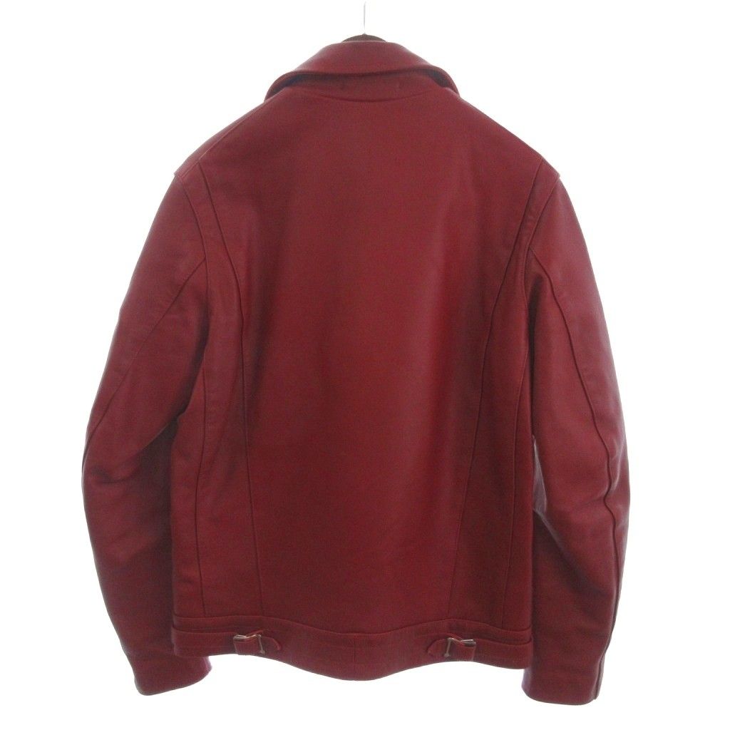 ジェームスグロース JAMES GROSE ライダースジャケット ダブル レザー