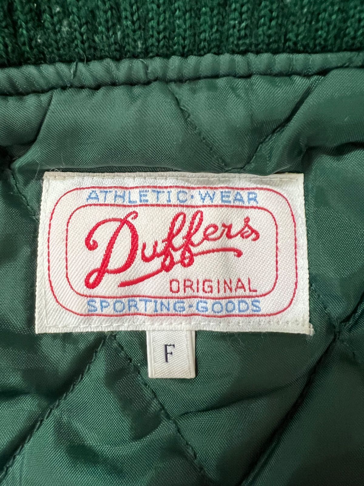 H1-10】◇ Duffers /The DUFFER of ST.GEORGE スタジャン フリーサイズ 