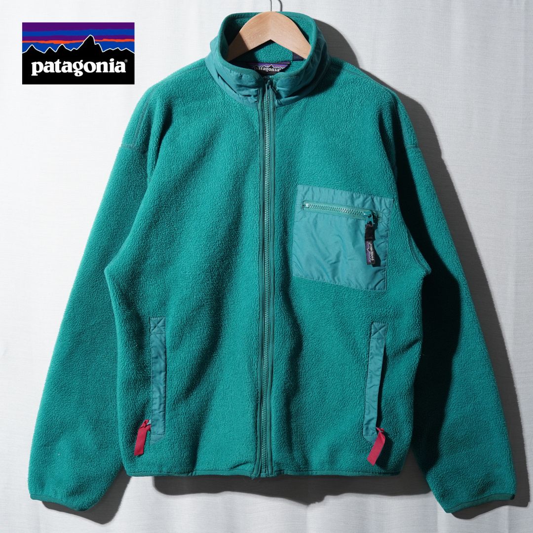 パタゴニア Patagonia 80s USA製 三角タグ フリース L グリーン