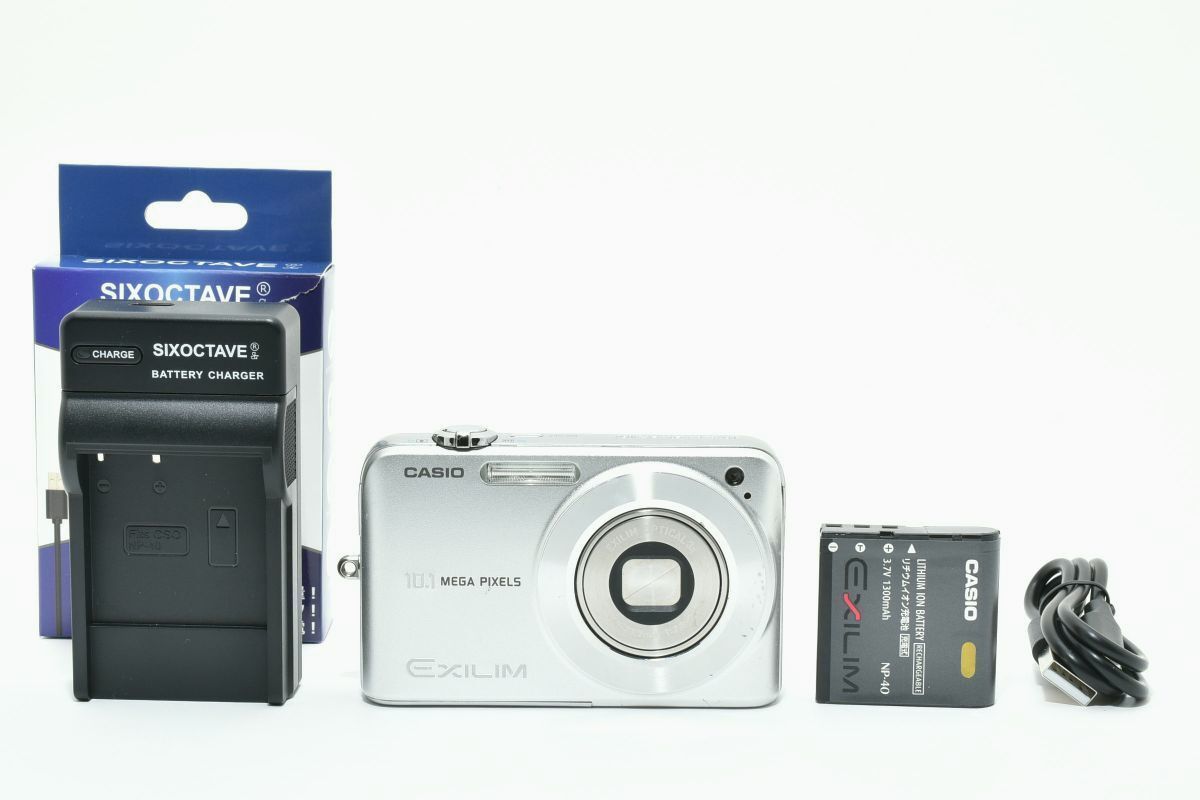 美品 CASIO デジカメ EXILIM EX-Z1050 シルバー 動作確認済 Amazon | CASIO デジタルカメラ EXILIM (エクシリム) ZOOM EX-Z1050SR
