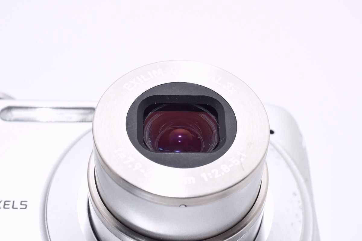 美品 CASIO デジカメ EXILIM EX-Z1050 シルバー 動作確認済 良品｜CASIO EXILIM EX-Z1050 エクシリム デジタルカメラ シルバー