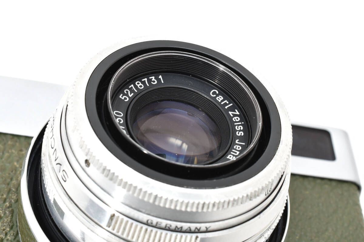 ☆ ヴェラ WERRA Carl Zeiss Jena Tessar 50mm F2.8 オリーブ