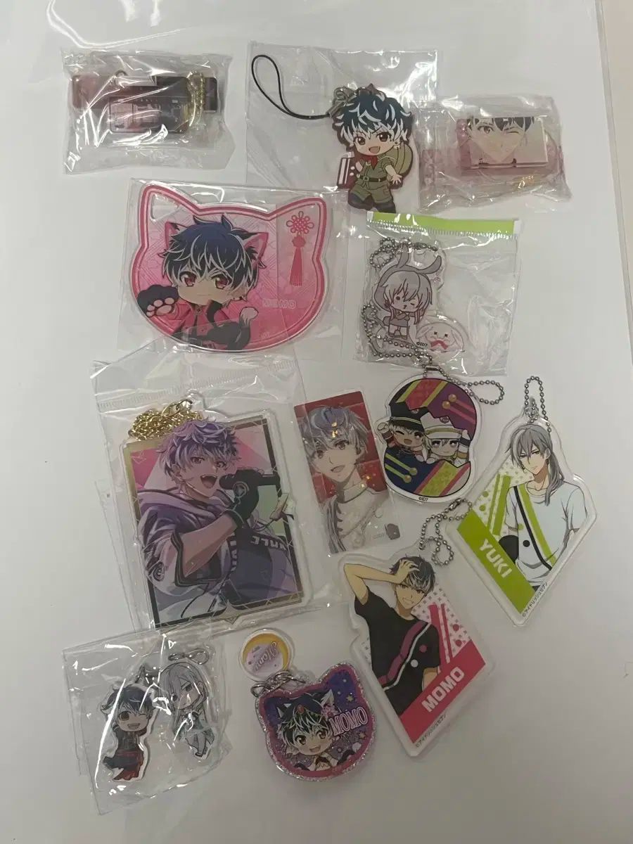  アイドリッシュセブン(アイナナ) モモ ゆき リーバレー キーホルダー アクリル まとめ その他