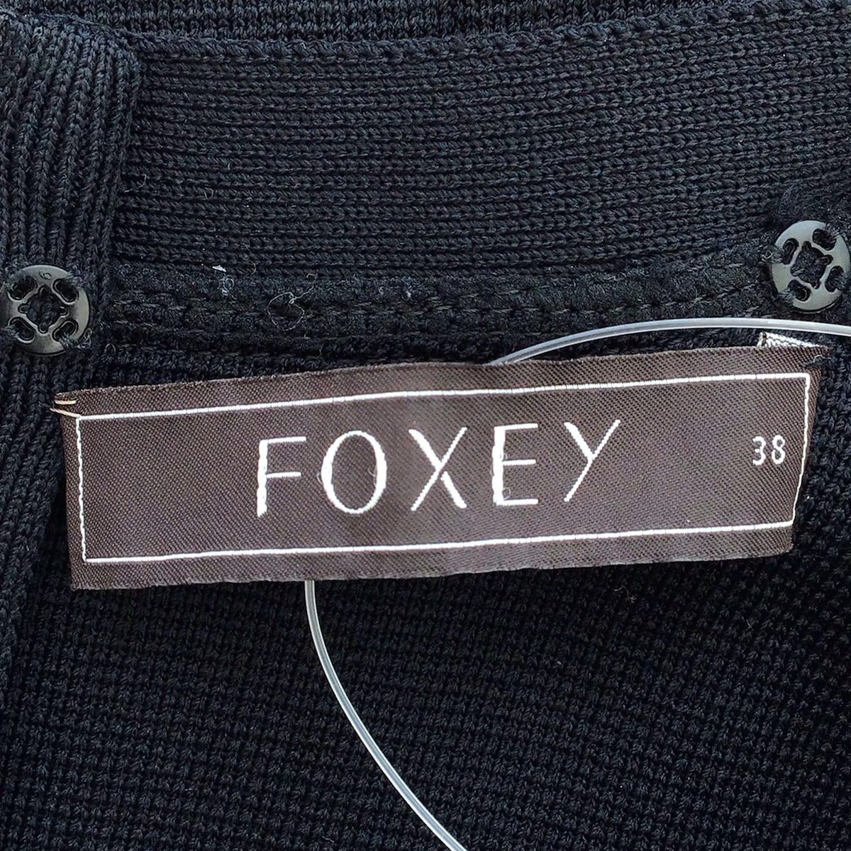 FOXEY(フォクシー) ワンピース サイズ38 M レディース - 32849 黒