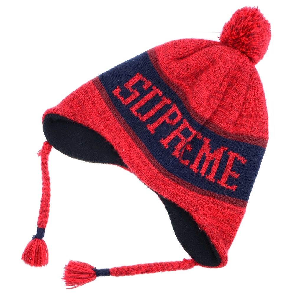 SUPREME (シュプリーム) 18AW Heathered Earflap Beanie イヤー