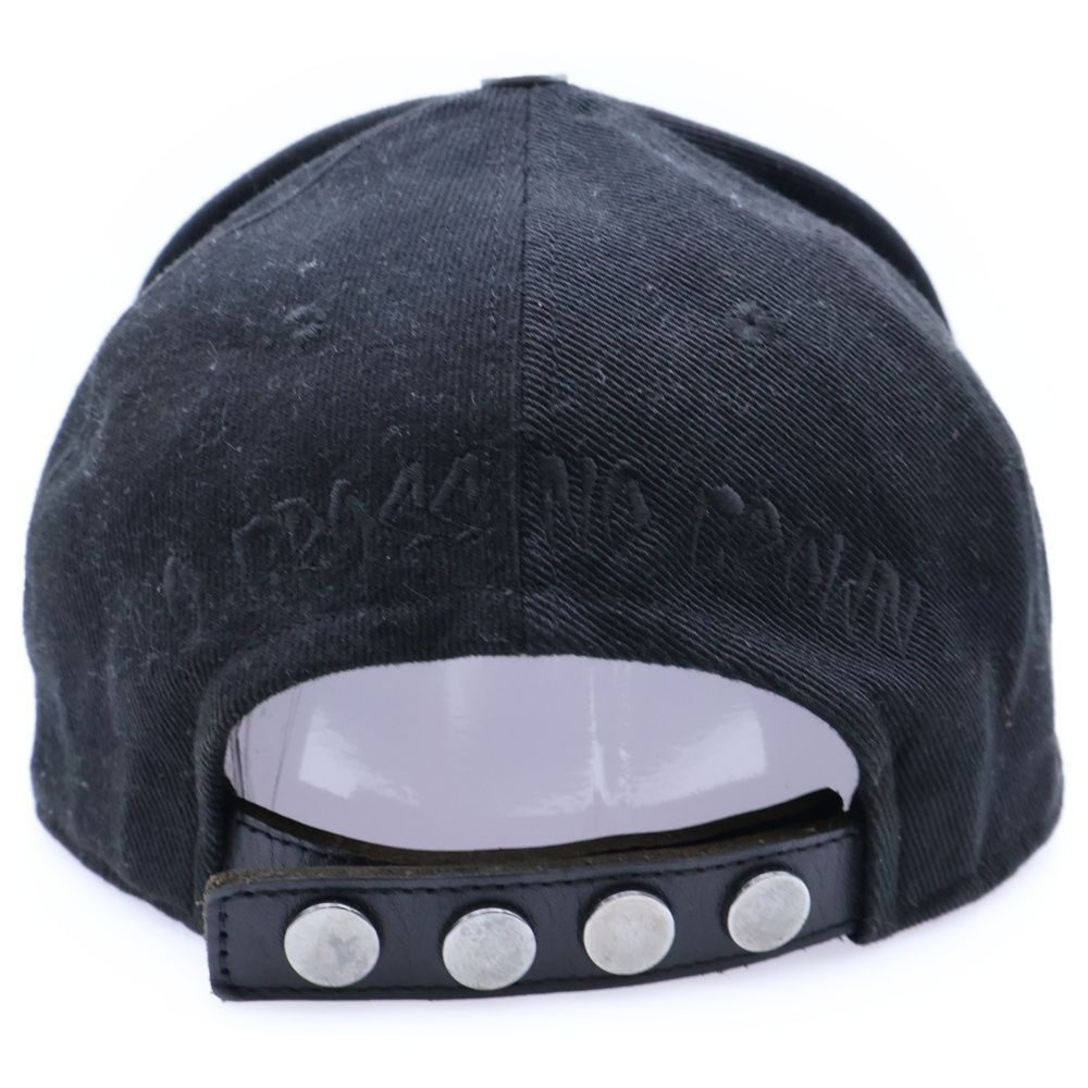 cvtvlist (カタリスト) ロゴ刺繍 ベースボールキャップ レザー切り替え