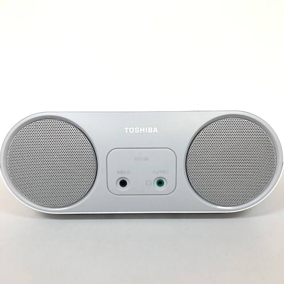 ss8113 【中古】 東芝 CDラジオ TY-C150 ホワイト×シルバー TOSHIBA CD