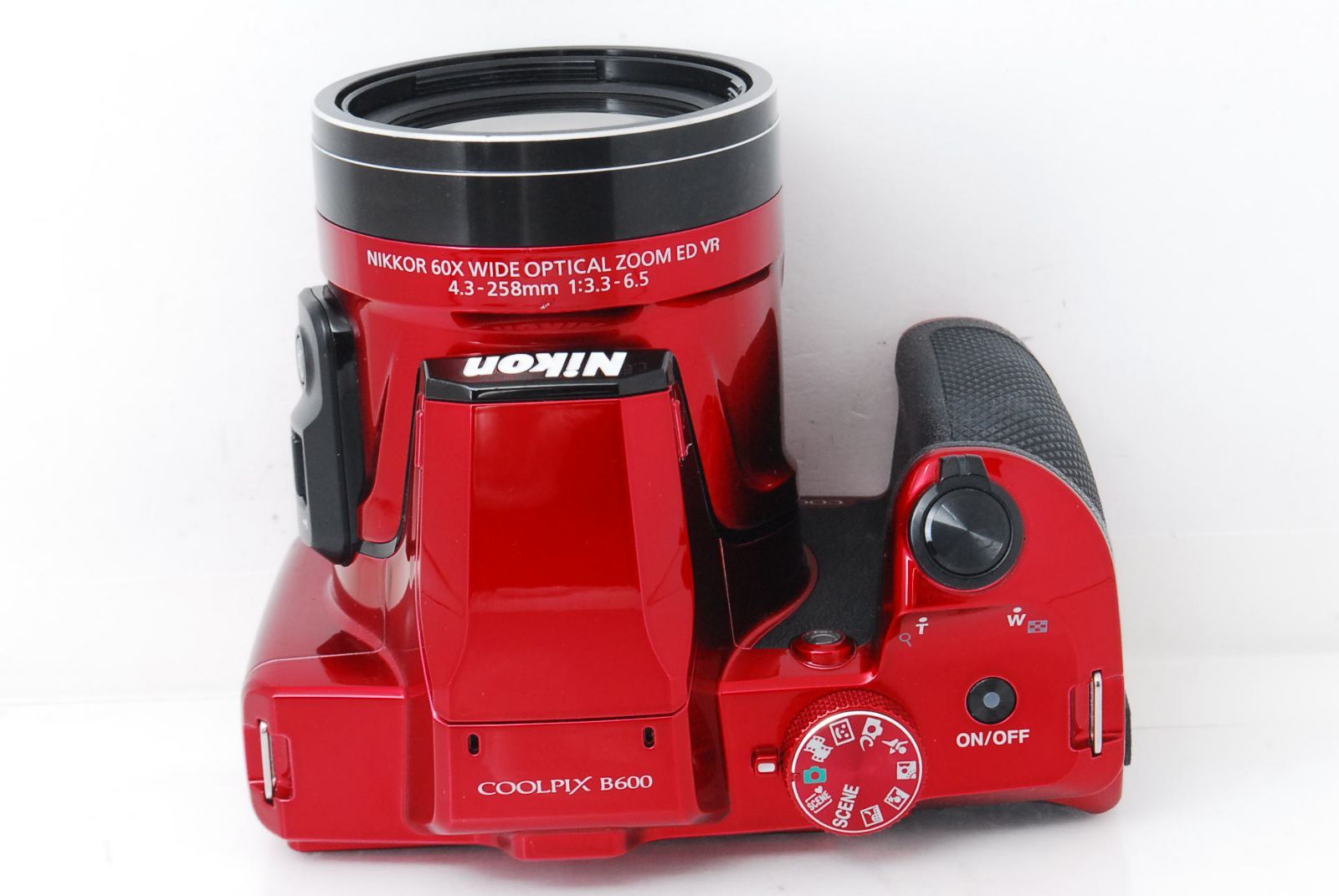 ☆60倍ハイパーズーム!スマホ転送OK☆ニコン COOLPIX B600 レッド