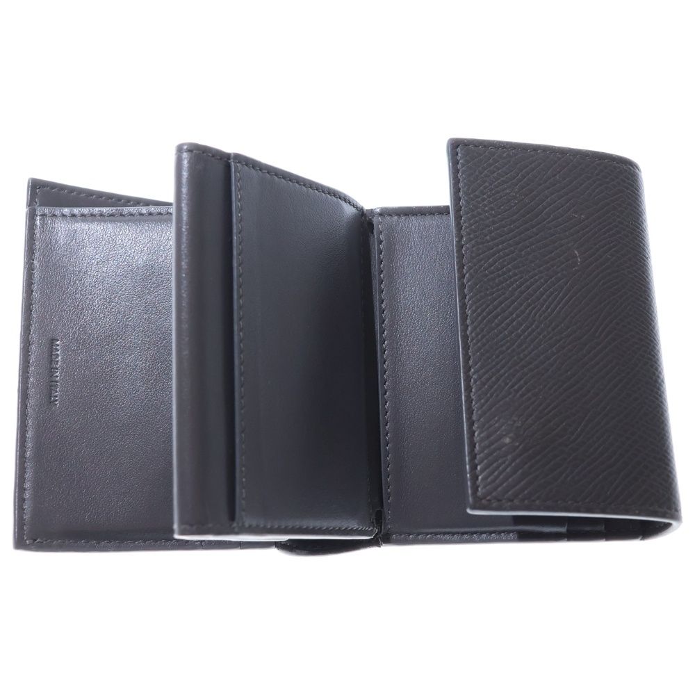 CELINE (セリーヌ) フォールデッド コンパクトウォレット グレー