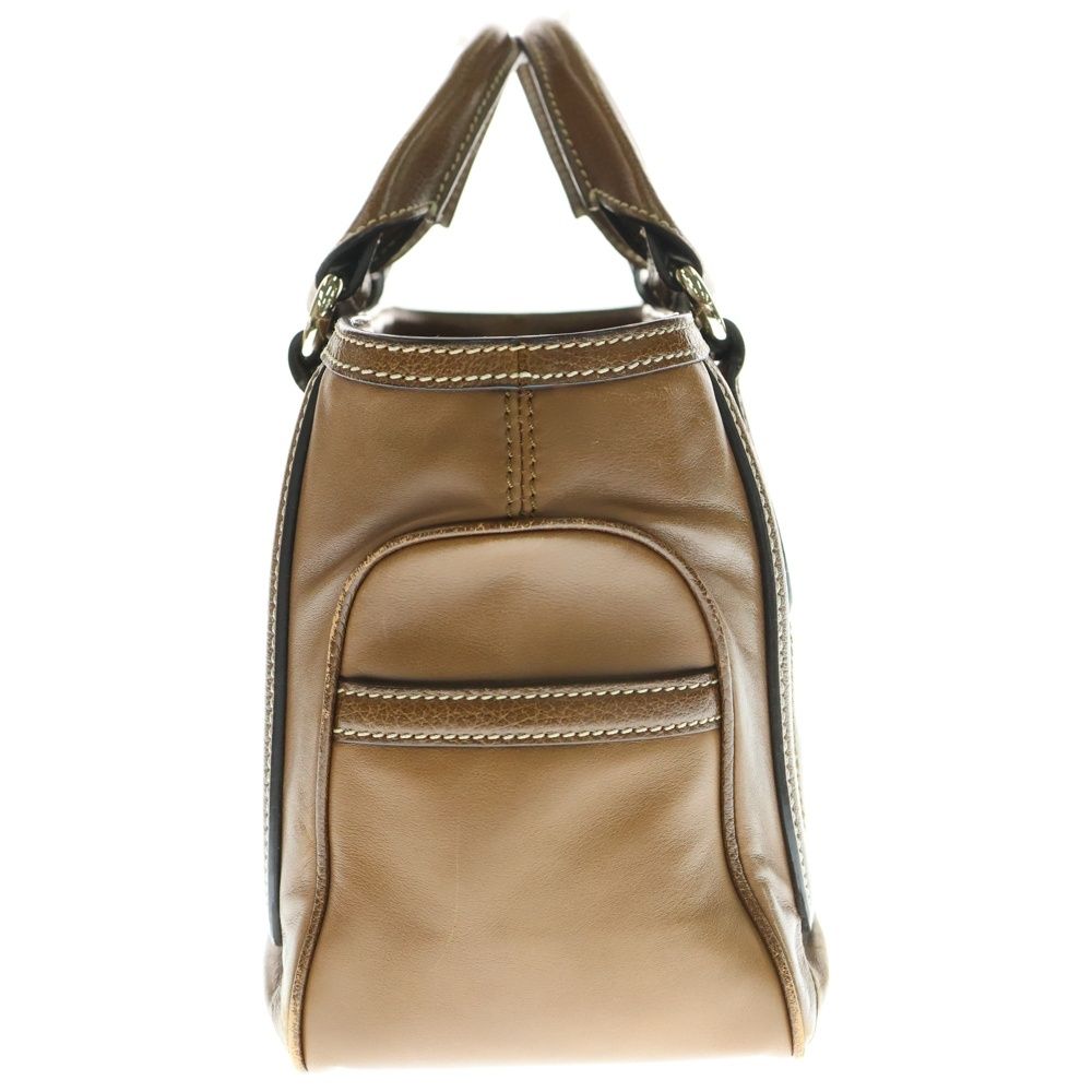 CELINE (セリーヌ) ブギーバッグ ハンドバッグ ブラウン レザー