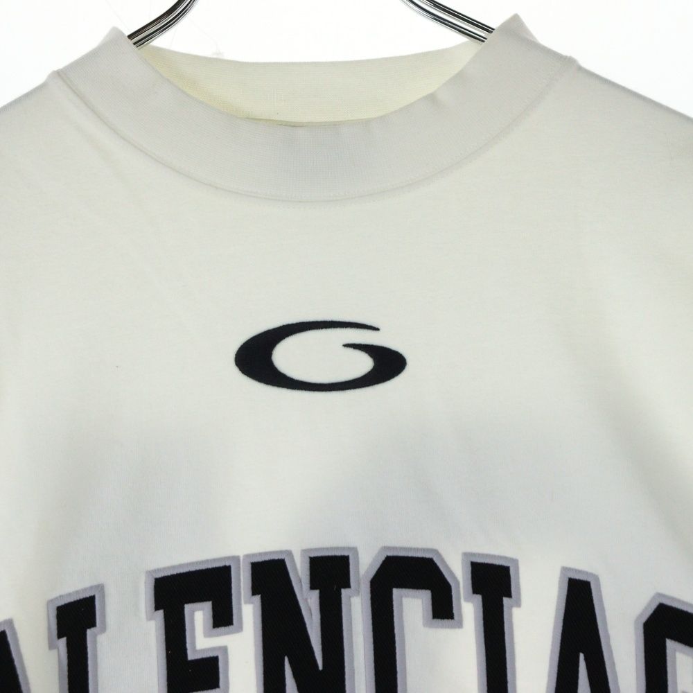 BALENCIAGA (バレンシアガ) FRONT LOGO MOCK NECK T-SHIRTS フロント