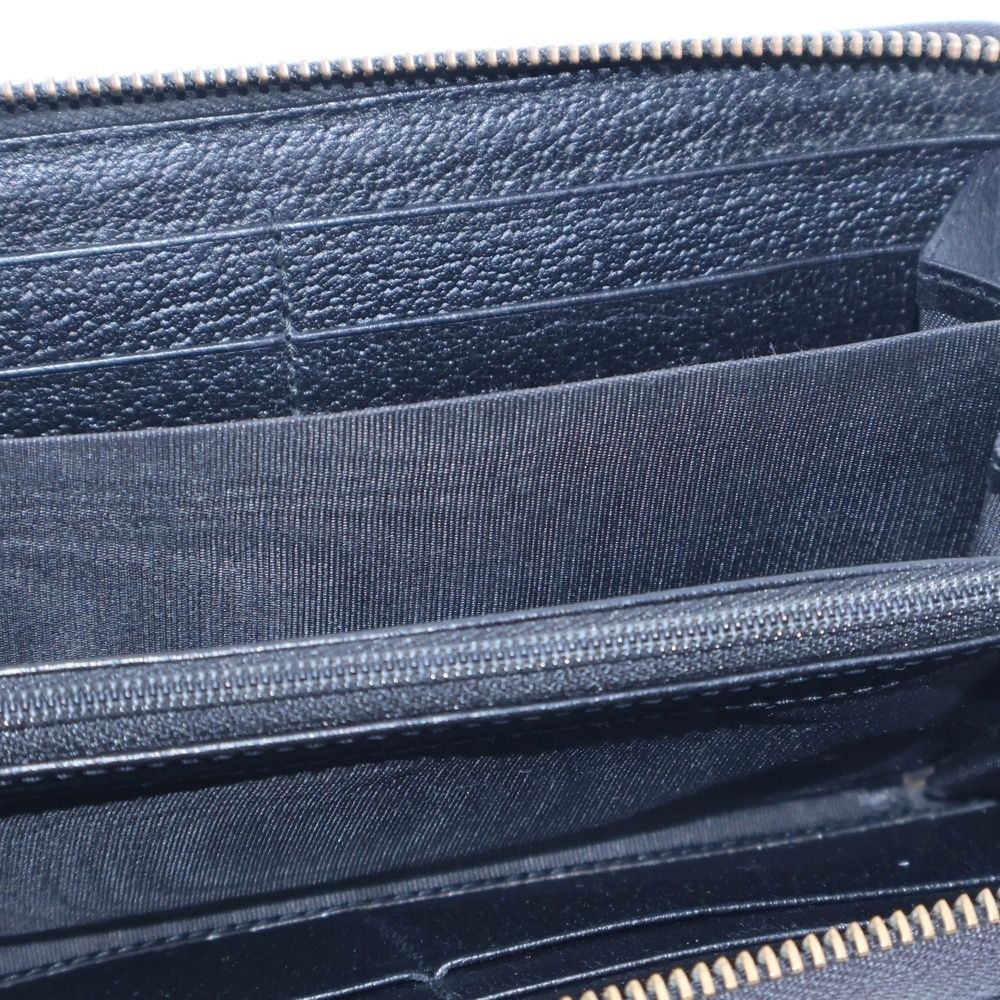 GUCCI (グッチ) GGマーモント ラウンドファスナーロングウォレット