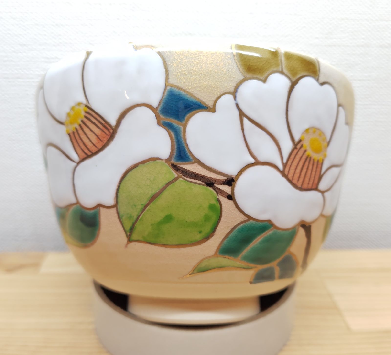 押小路　水出宋絢　茶碗　茶道具 楽天市場】【茶器/茶道具 抹茶茶碗】 御本手 鉄仙 水出宋絢作 : いまや