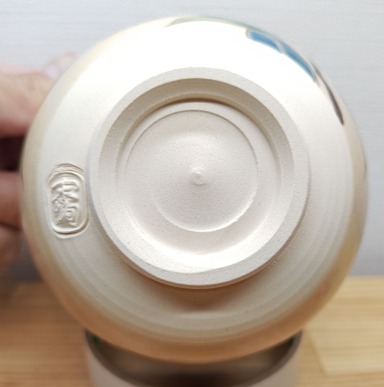 逢絢亭・新品】茶道具 茶碗 京焼 御本 白玉椿の絵 水出宋絢 紙箱入り