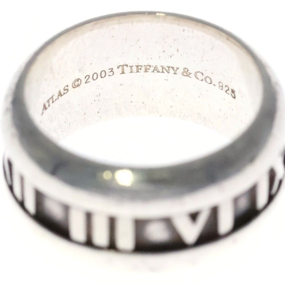 Tiffany & Co. アトラス リング シルバー #224236648 極 美品 TIFFANY
