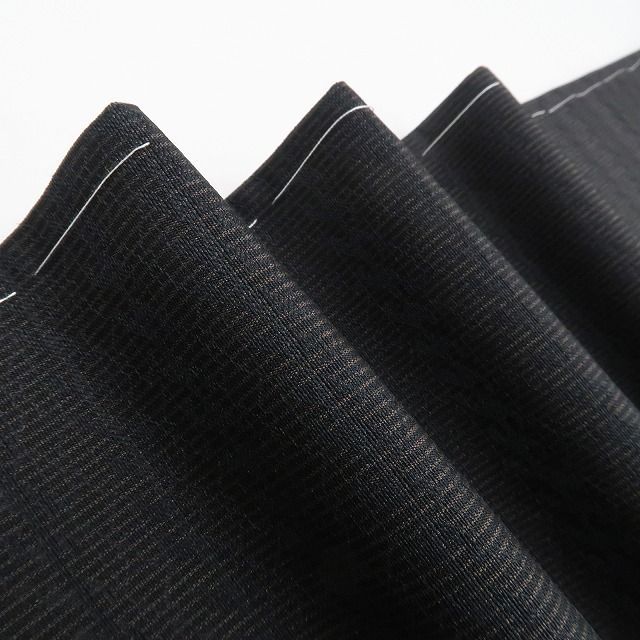 ❁tomihisa❁ 着物 正絹 新しくもどこか懐かしく 古今の風にその身を包み今は昔と懐かしむ 仕付け糸付 トールサイズ お召 5423