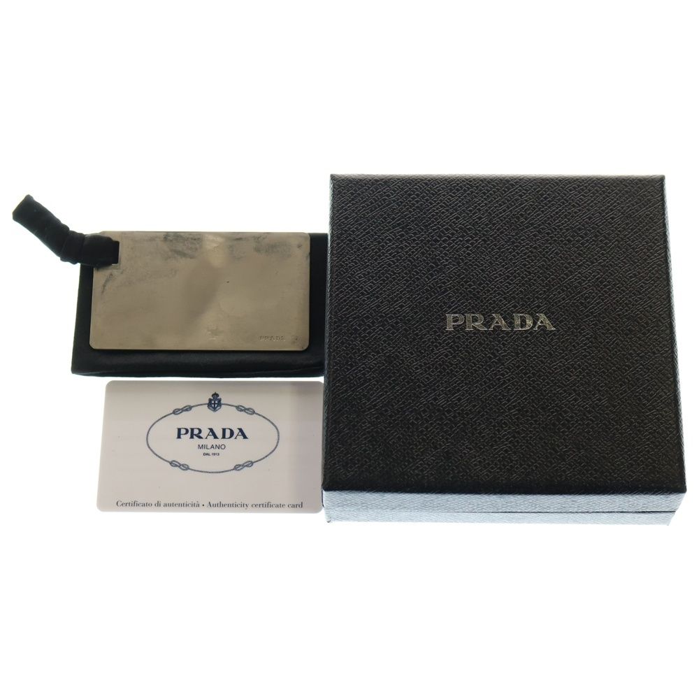 PRADA (プラダ) サフィアーノ ファスナー付レザーコンパクト