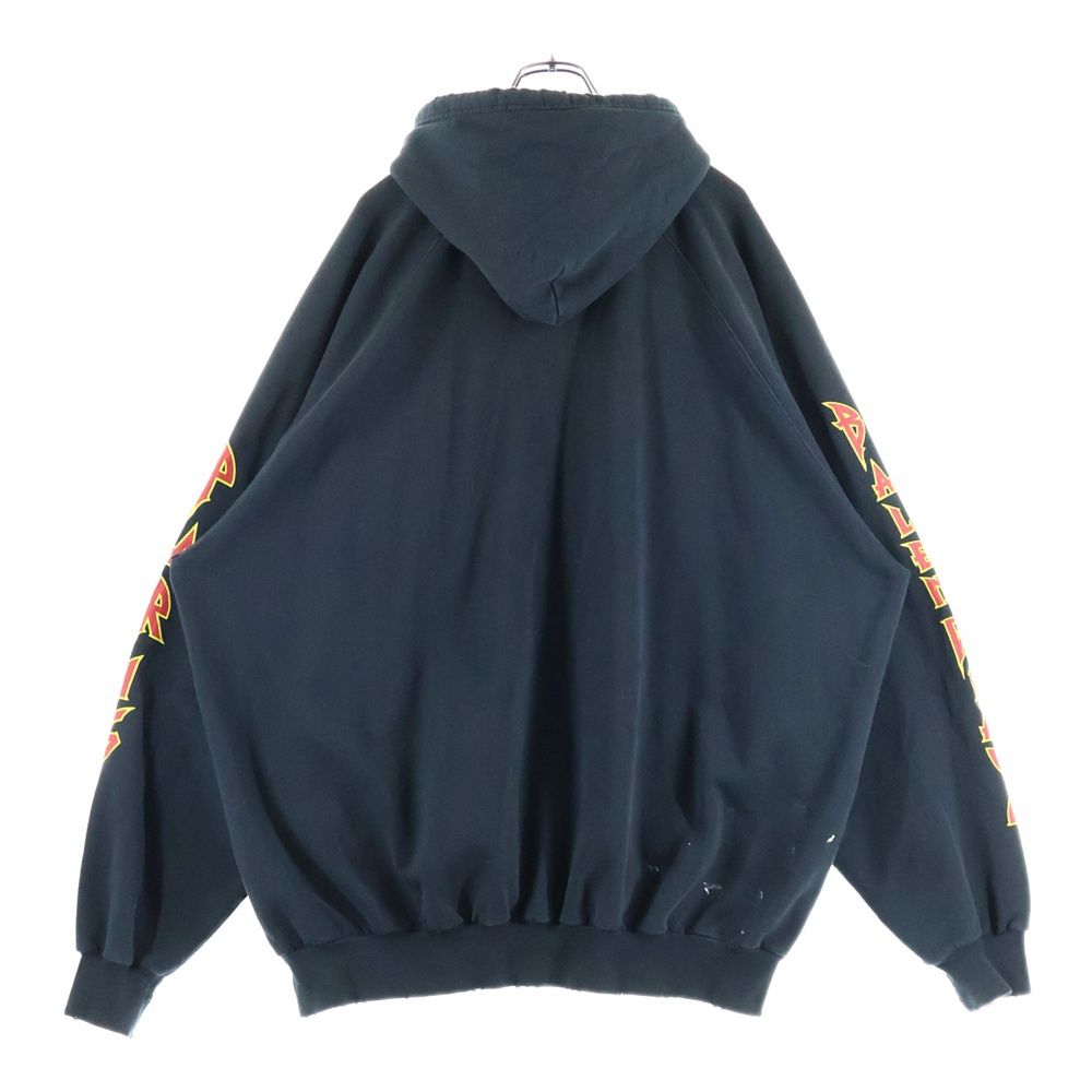 BALENCIAGA 22ss メタルロゴ　フーディー BALENCIAGA バレンシアガ 22SS Metal Hoodie Oversized メタルロゴ