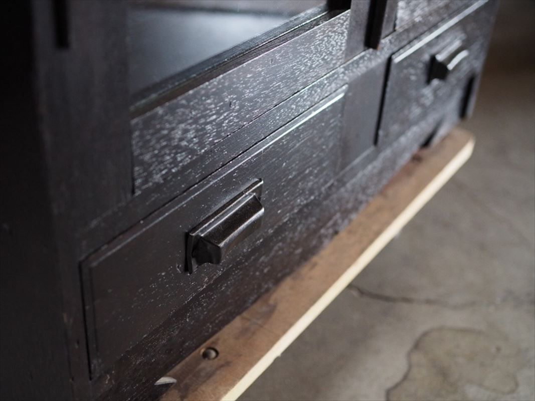 古いキャビネット ツールキャビネット 7段 専用ツール付き ツールボックス 工具414PCS