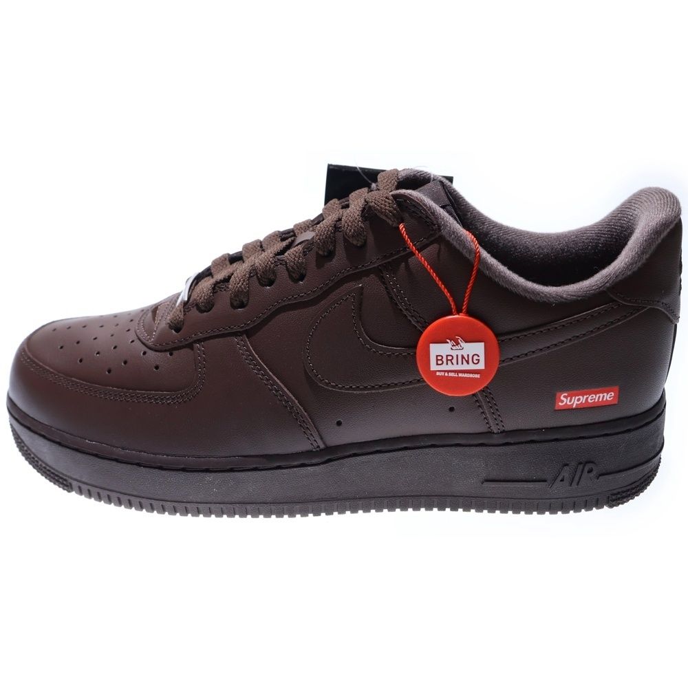 NIKE (ナイキ) 23AW ×SUPREME AIR FORCE 1 LOW BAROQUE BROWN