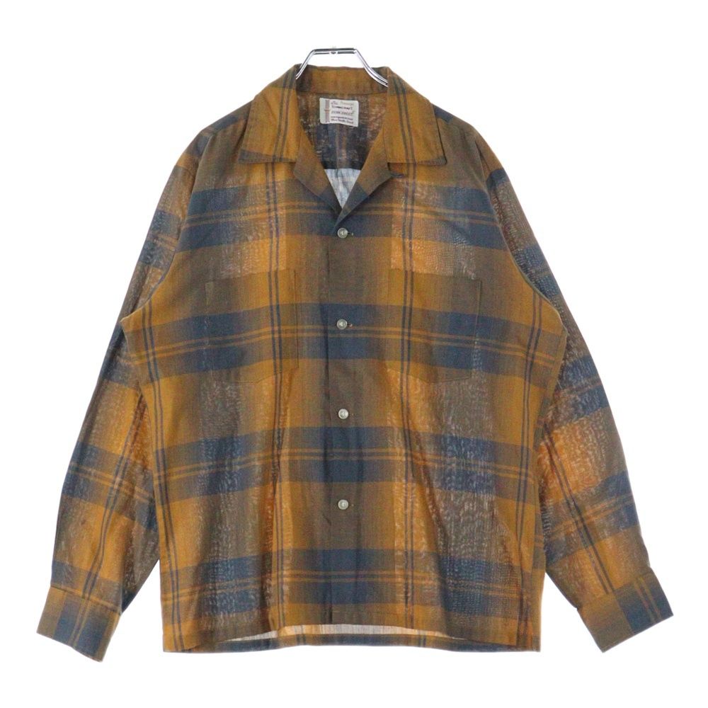 VINTAGE (ヴィンテージ) 60-70s TOWNCRAFT タウンクラフト 開襟シャツ