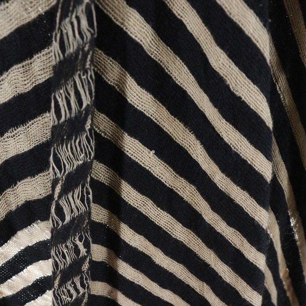 ANN DEMEULEMEESTER (アンドゥムルメステール) ストライプショート